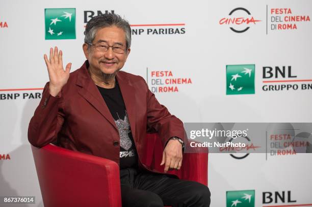 Go Nagai attends the photocall during the 12th Rome Cine Fest, Rome, Italy on 28 October 2017.