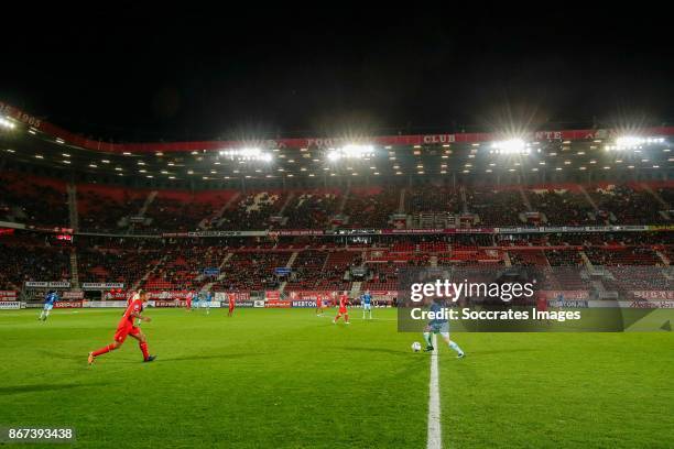 Twente stadium during the Dutch Eredivisie match between Fc Twente v Excelsior at the De Grolsch Veste on October 27, 2017 in Enschede Netherlands