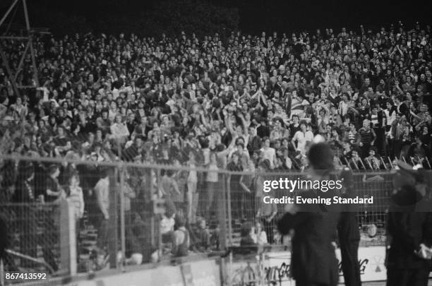 Millwall FC supporters, UK, 30th August 1978.