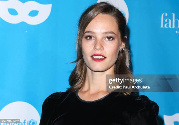 Actress Bailey Noble attends the 5th Annual UNICEF Masquerade Ball at Clifton's Republic on October 27, 2017 in Los Angeles, California.