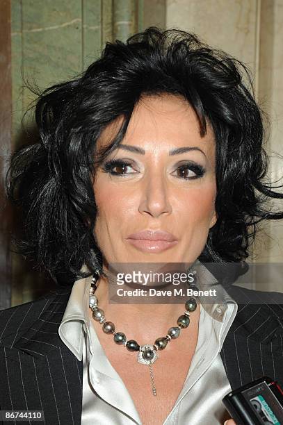 Nancy Dell'Ollio attends the SHE Inspiring Women Awards 2009 held at Claridges Hotel on May 08, 2009 in London, England.