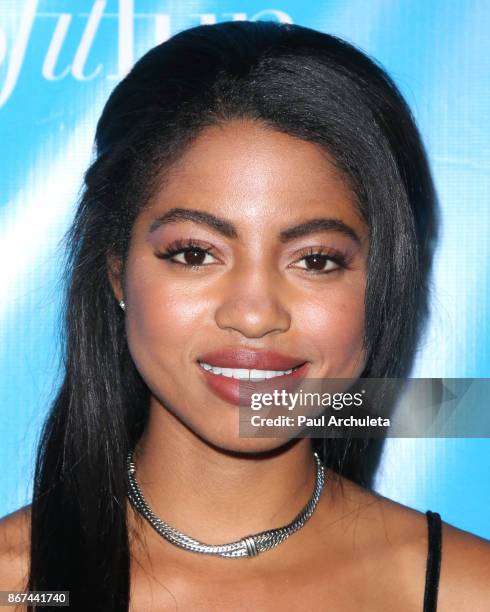 Actress Camille Hyde attends the 5th Annual UNICEF Masquerade Ball at Clifton's Republic on October 27, 2017 in Los Angeles, California.