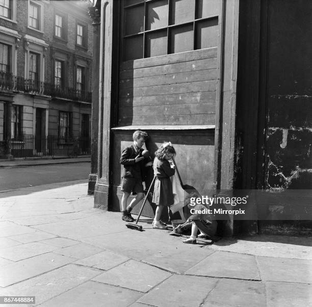Clarendon Crescent Paddington, London, 25th April 1955.