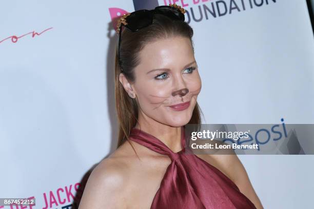 Josie Davis attends Prince Jackson's Heal LA And TLK Fusion Present The 2nd Annual Costume For A Cause at Jackson Family Home on October 27, 2017 in...