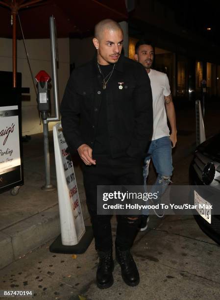 Casper Smart is seen on October 27, 2017 in Los Angeles, CA.