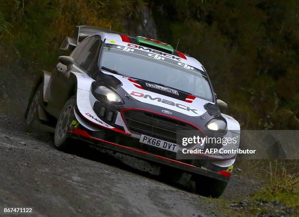 Ford Rally Pilot 626 Ford Fiesta Wrc Of M Sport World Rally Team Stock Photos, High-Res ...
