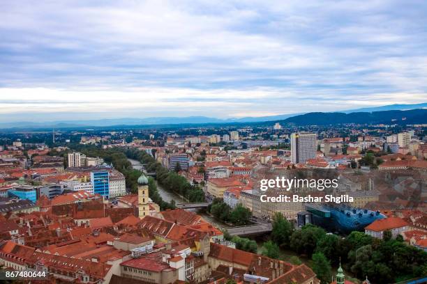 graz city - graz - fotografias e filmes do acervo