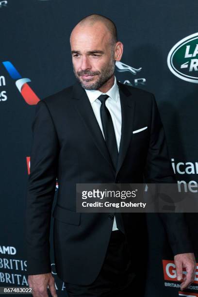 Paul Blackthorne arrives for the 2017 AMD British Academy Britannia Awards Presented by Jaguar Land Rover And American Airlines at The Beverly Hilton...