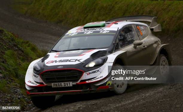 Ford Rally Pilot 626 Ford Fiesta Wrc Of M Sport World Rally Team Stock Photos, High-Res ...