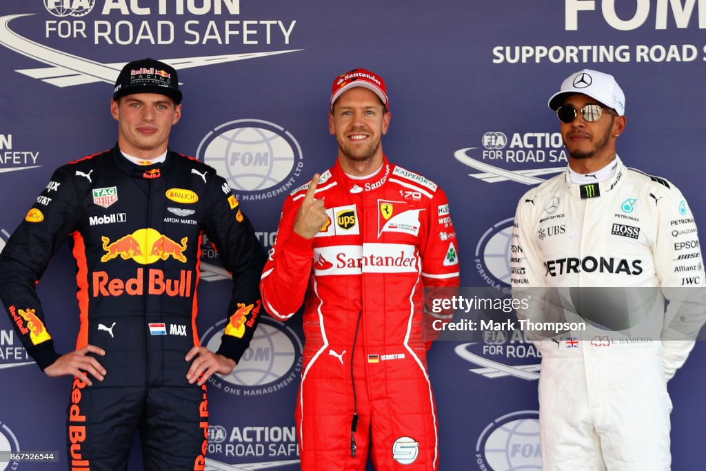 F1 Grand Prix of Mexico - Qualifying