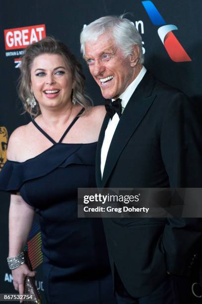 Dick Van Dyke and Arlene Silver arrive for the 2017 AMD British Academy Britannia Awards presented by Jaguar Land Rover and American Airlines at The...