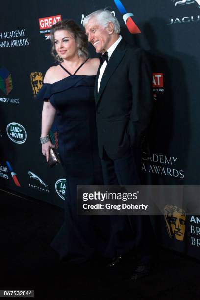 Dick Van Dyke and Arlene Silver arrive for the 2017 AMD British Academy Britannia Awards presented by Jaguar Land Rover and American Airlines at The...