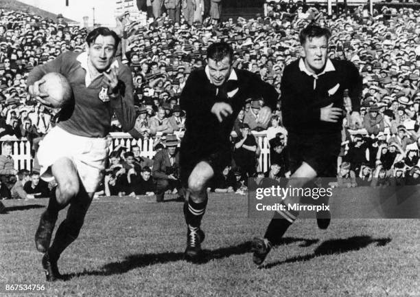 British and Irish Lions Tour. Fourth Test match at Auckland, 29 July 1950.