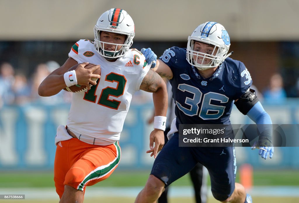 Miami v North Carolina