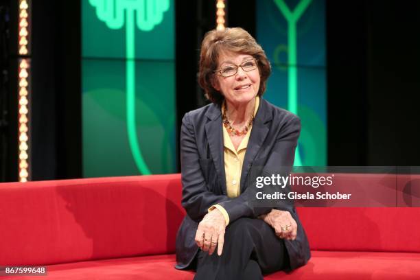 Dr. Marianne Koch during the photo call of 'Gesundheit! Die Show' on October 28, 2017 at Arri Studio in Munich, Germany.