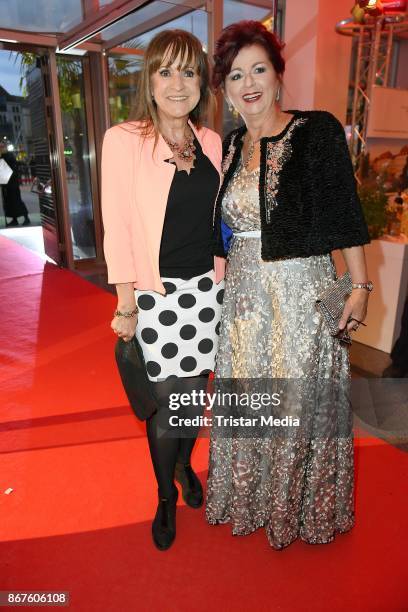 Christine Stumph and Viola Klein attend the 12th Hope Charity Gala at Kulturpalast on October 28, 2017 in Dresden, Germany.