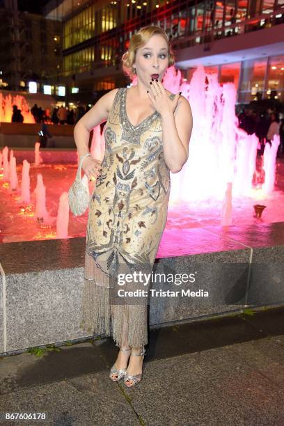 Jasmin Schwiers attends the 12th Hope Charity Gala at Kulturpalast on October 28, 2017 in Dresden, Germany.