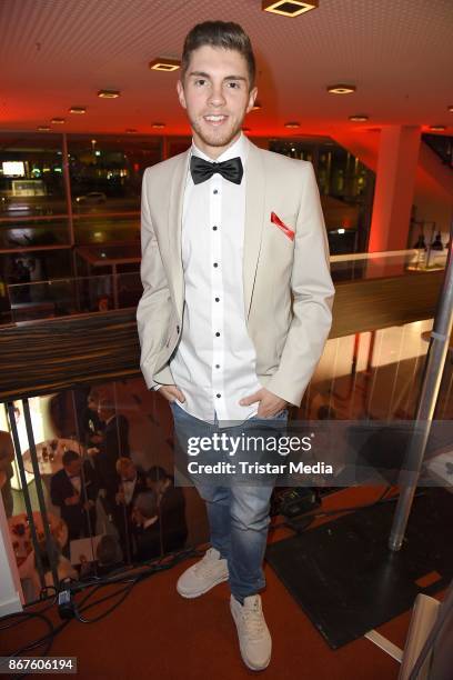 Joey Heindle attends the 12th Hope Charity Gala at Kulturpalast on October 28, 2017 in Dresden, Germany.