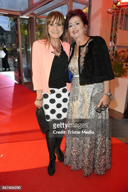 Christine Stumph and Viola Klein attend the 12th Hope Charity Gala at Kulturpalast on October 28, 2017 in Dresden, Germany.