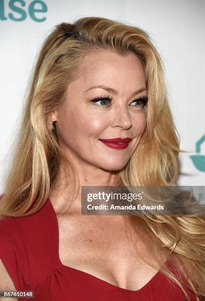 Actress Charlotte Ross arrives at Peggy Albrecht Friendly House's 28th Annual Awards Luncheon at The Beverly Hilton Hotel on October 28, 2017 in...