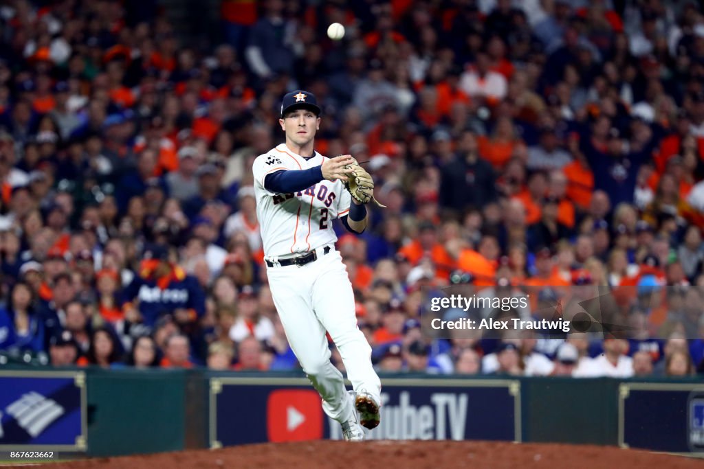 2017 Major League Baseball World Series Game Four: Los Angeles Dodgers v. Houston Astros