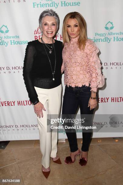 Actress Beverly Adams Sassoon and daughter TV personality Eden Sassoon attend the Peggy Albrecht Friendly House's 28th annual awards luncheon at The...