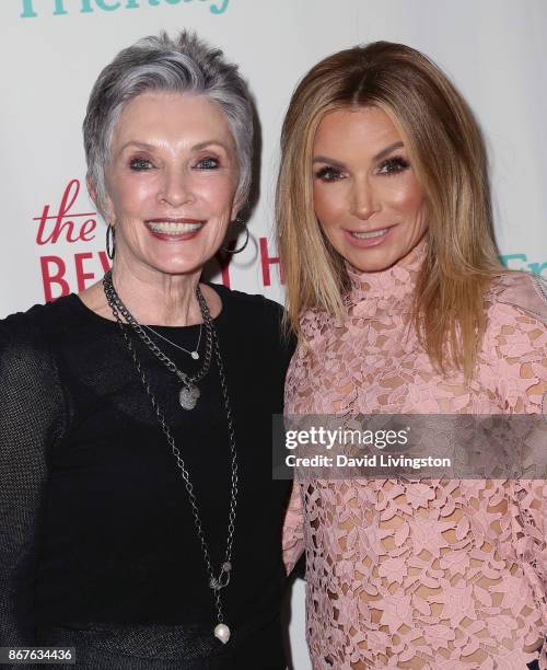 Actress Beverly Adams Sassoon and daughter TV personality Eden Sassoon attend the Peggy Albrecht Friendly House's 28th annual awards luncheon at The...