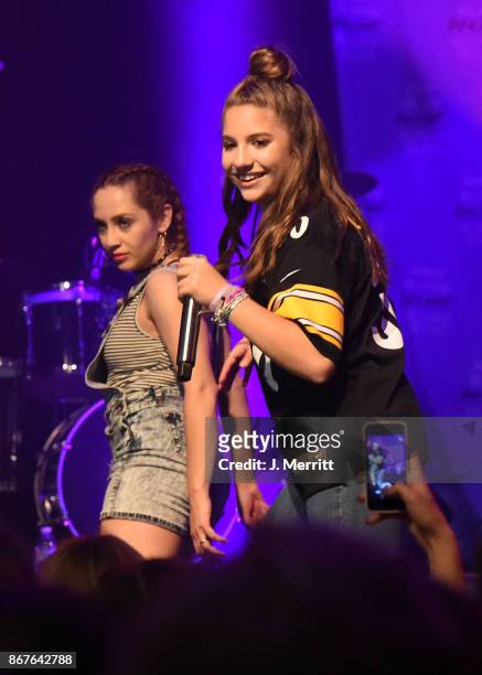 Mackenzie Ziegler performs during the "Day & NIght" tour at Mr Smalls on October 28, 2017 in Millvale, Pennsylvania.