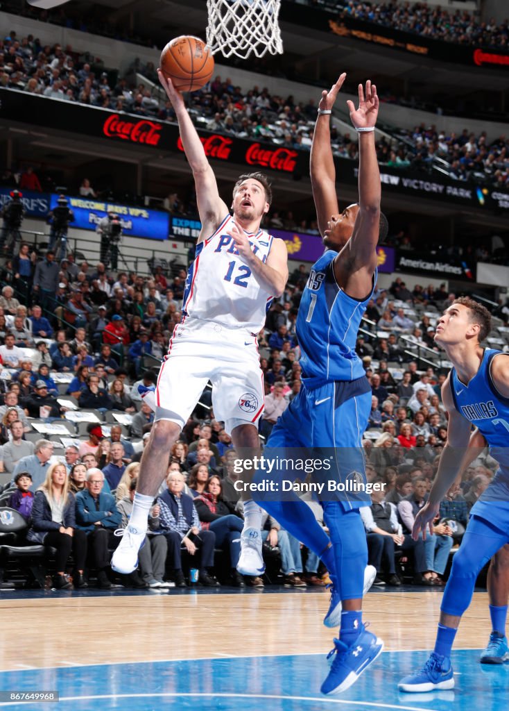 Philadelphia 76ers v Dallas Mavericks