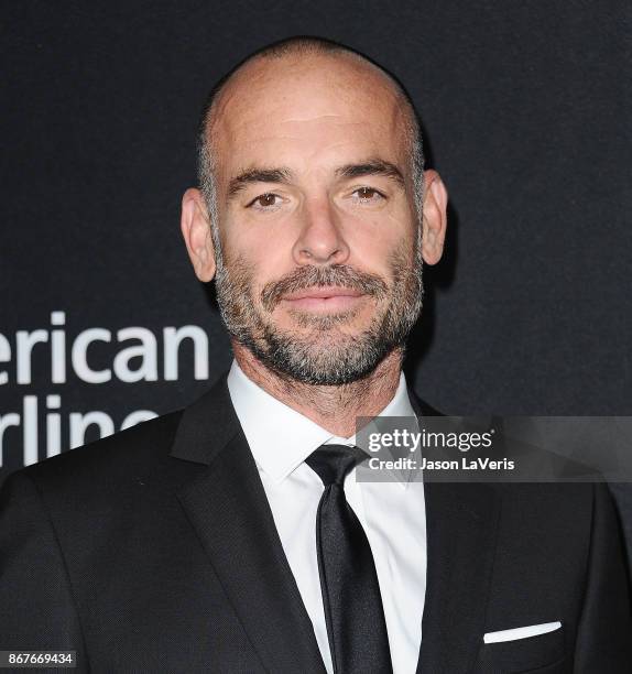 Actor Paul Blackthorne attends the 2017 AMD British Academy Britannia Awards at The Beverly Hilton Hotel on October 27, 2017 in Beverly Hills,...