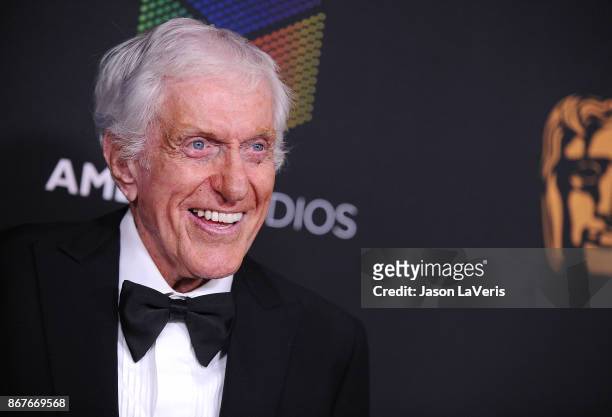 Actor Dick Van Dyke attends the 2017 AMD British Academy Britannia Awards at The Beverly Hilton Hotel on October 27, 2017 in Beverly Hills,...