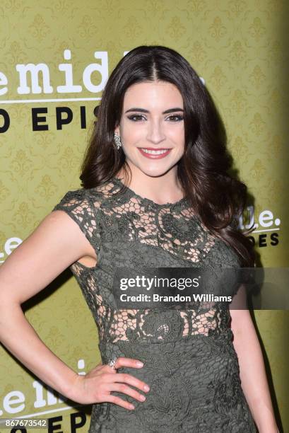 Actor Daniela Bobadilla attends ABC's "The Middle" 200th episode celebration at Fig & Olive on October 28, 2017 in West Hollywood, California.