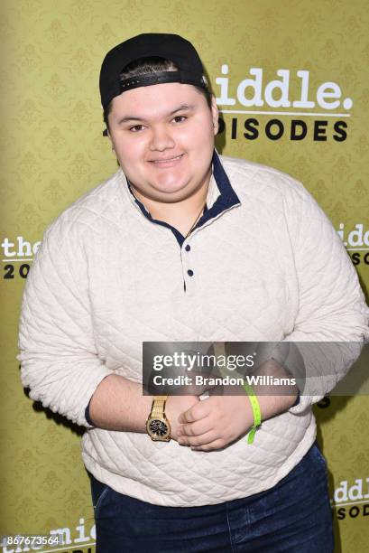 Actor Jovan Armand at Fig & Olive on October 28, 2017 in West Hollywood, California.