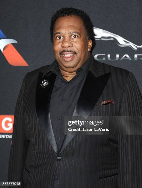 Actor Leslie David Baker attends the 2017 AMD British Academy Britannia Awards at The Beverly Hilton Hotel on October 27, 2017 in Beverly Hills,...