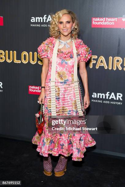 Tory Burch attends 2017 amfAR and The Naked Heart Foundation Fabulous Fund Fair at Skylight Clarkson Sq on October 28, 2017 in New York City.