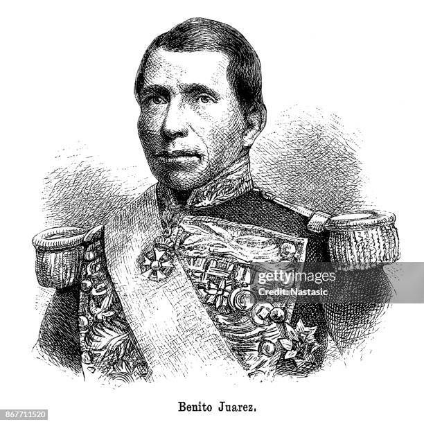 benito juarez - ciudad juarez stock illustrations