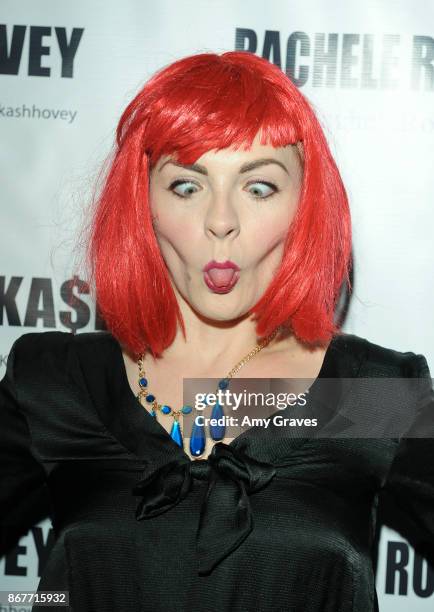 Chantelle Albers attends the Halloween Event Hosted by Kash Hovey and Rachele Royale at Velvet Margarita on October 28, 2017 in Hollywood, California.