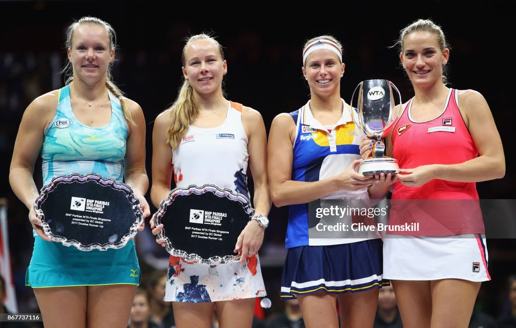 BNP Paribas WTA Finals Singapore presented by SC Global - Day 8