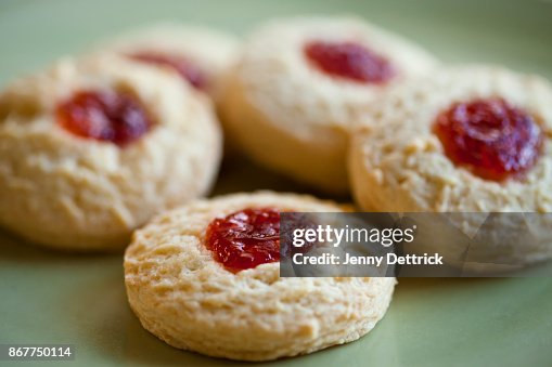 Jam drop biscuits Jam drop biscuits