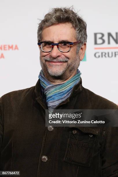 Enzo D'Alo attends 'Pipi', Pupu' E Rosmarina In Il Mistero Delle Note Rapite' photocall during the 12th Rome Film Fest at Auditorium Parco Della...