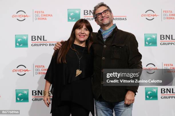 Enzo D'Alo and guests attend 'Pipi', Pupu' E Rosmarina In Il Mistero Delle Note Rapite' photocall during the 12th Rome Film Fest at Auditorium Parco...