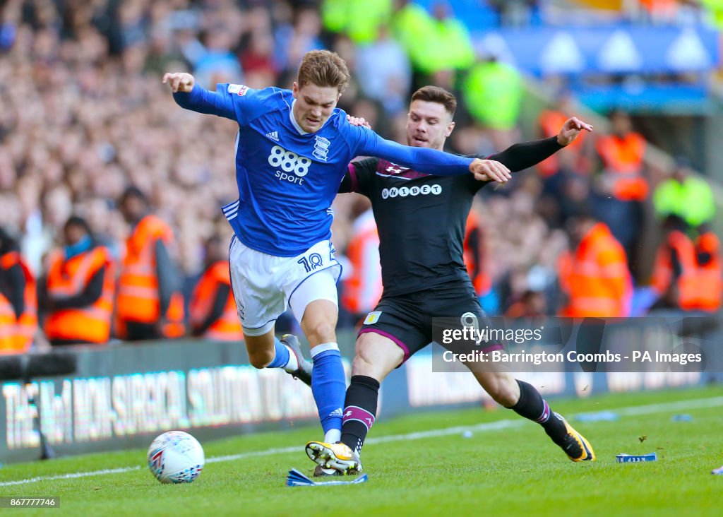 Birmingham City v Aston Villa - Sky Bet Championship - St Andrew's