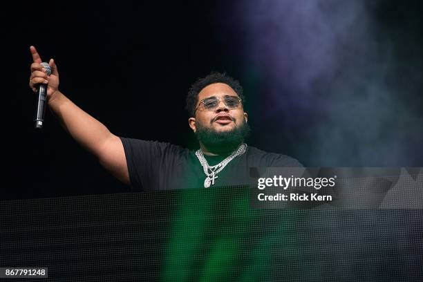 Carnage performs onstage during Mala Luna Music Festival at Nelson Wolff Stadium on October 28, 2017 in San Antonio, Texas.