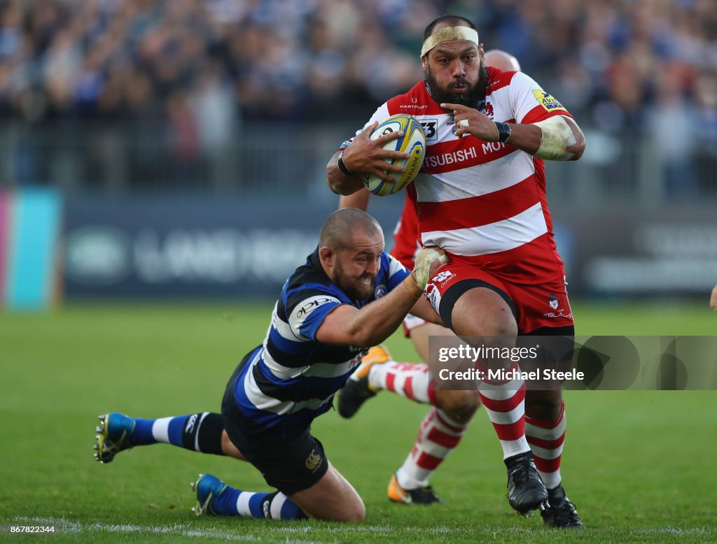 Bath Rugby v Gloucester Rugby - Aviva Premiership