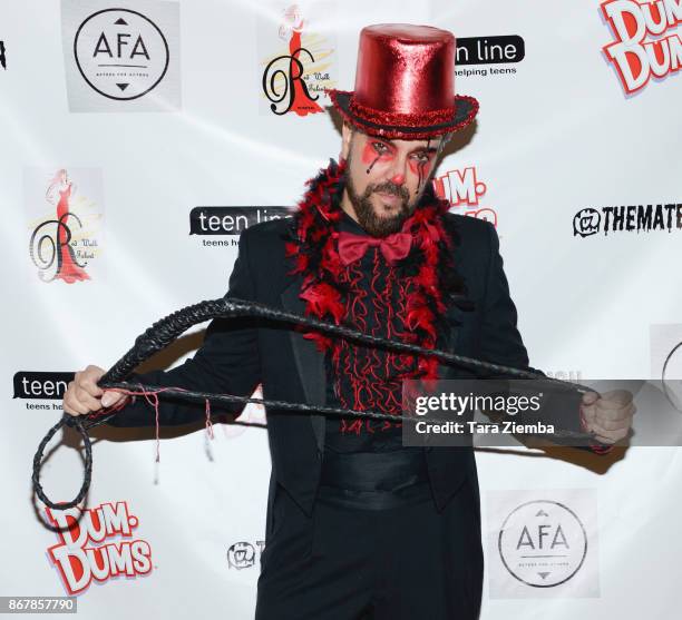 Actor Jeff Marchelletta attends Mateo Simon's Halloween Charity Event on October 28, 2017 in Burbank, California.