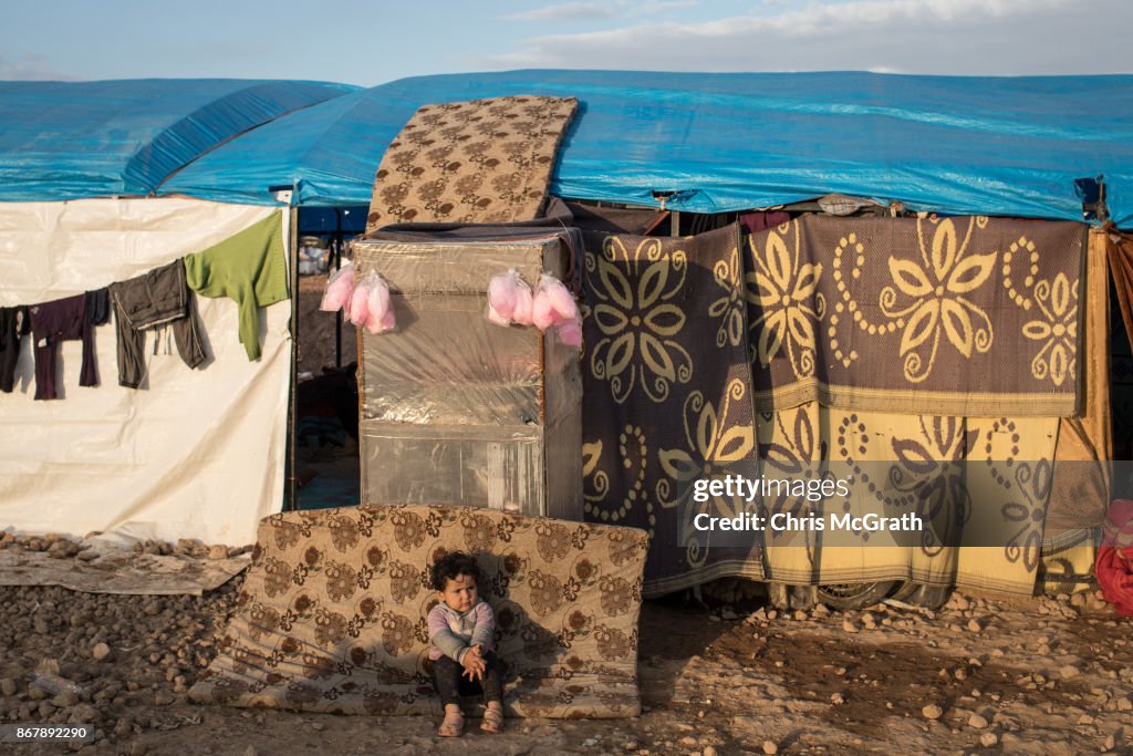 Civilians Continue To Arrive At IDP Camps After Liberation Of Raqqa