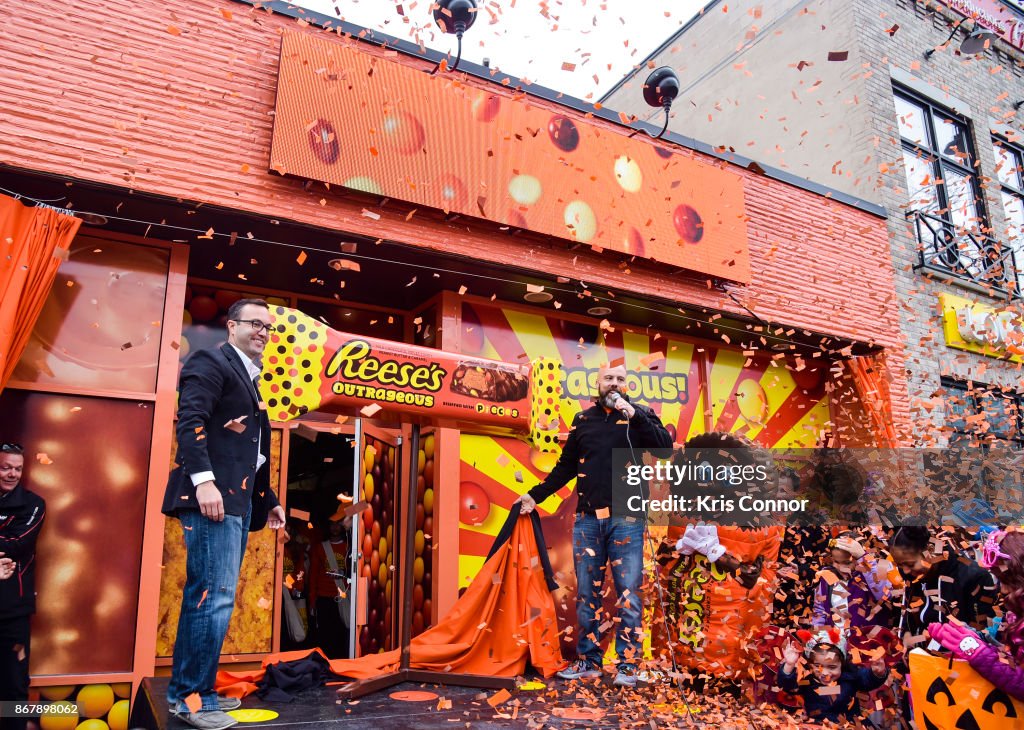 Mike Fournier, Mayor of Royal Oak, Michigan, and Ryan Riess, Reese's Mike Fournier, Mayor of Royal Oak, Michigan, and Ryan Riess, Reese's