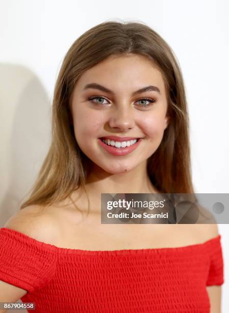 Caitlin Carmichael at The Elizabeth Glaser Pediatric AIDS Foundation's 28th annual 'A Time For Heroes' family festival at Smashbox Studios on October...