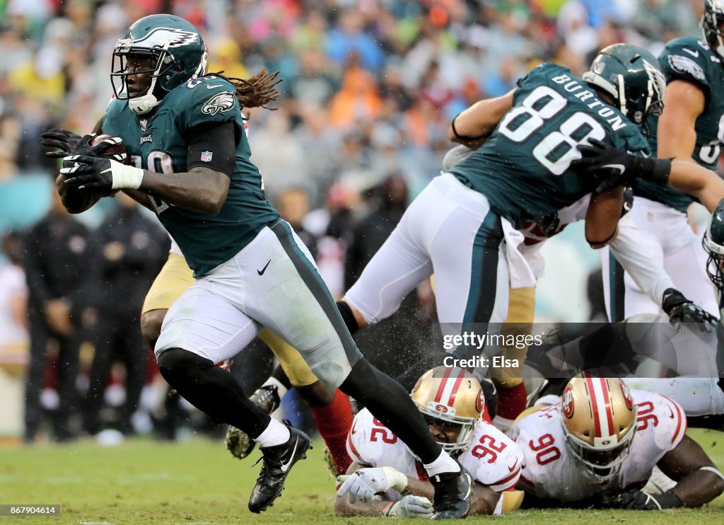 San Francisco 49ers v Philadelphia Eagles