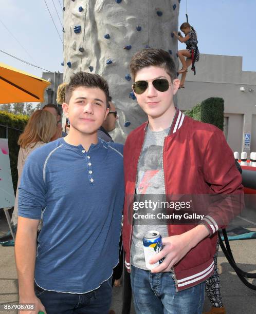 Bradley Steven Perry Mason Cook at The Elizabeth Glaser Pediatric AIDS Foundation's 28th annual 'A Time For Heroes' family festival at Smashbox...